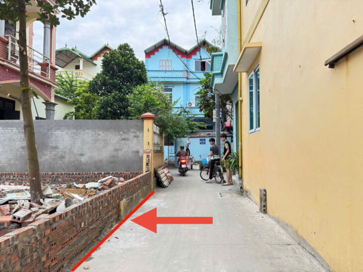 Bán đất tổ 2, TT Chi Đông, Mê Linh. Hai mặt thoáng trước – sau cực đẹp