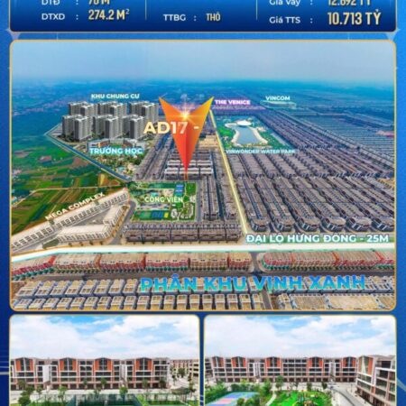 AD17-1X – BIỆT THỰ ĐẮT GIÁ TẠI OCEAN CITY!