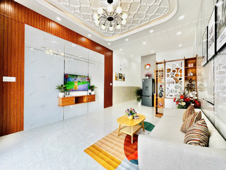 BÁN NHÀ MỚI XÂY HUỲNH VĂN NGHỆ P15 TÂN BÌNH – giá nhỉnh 3 tỷ TL