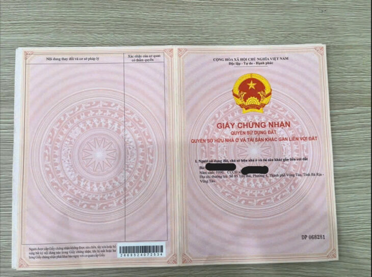 BÁN ĐẤT CHÍNH CHỦ LONG TÂN, BÀ RỊA