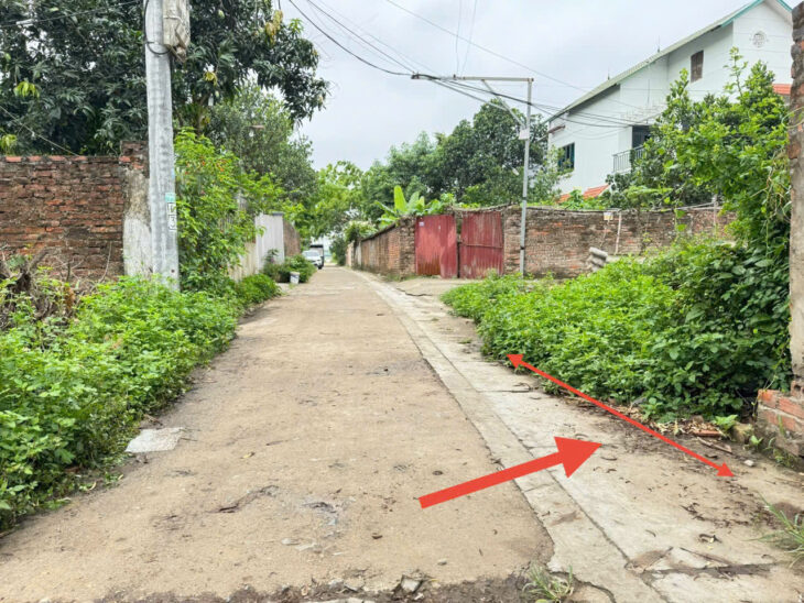 Bán 46m đất thôn Bảo Tháp, Kim Hoa, Mê Linh. Ba bước chân tới đường vành đai 4