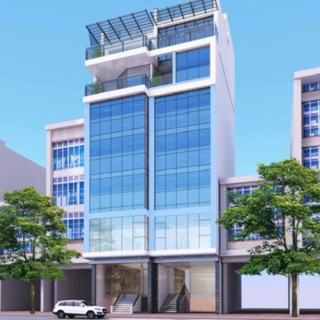 Toà Nhà Mặt Phố Phan Kế Bính , Linh Lang , Vỉa Hè, Kinh Doanh , Gara . 110 m2, 9 Tầng, MT 11m. Hơn