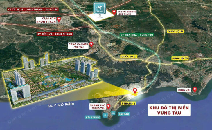 Bán căn hộ Sun Blanca City Vũng Tàu, 32m², 3 tỷ