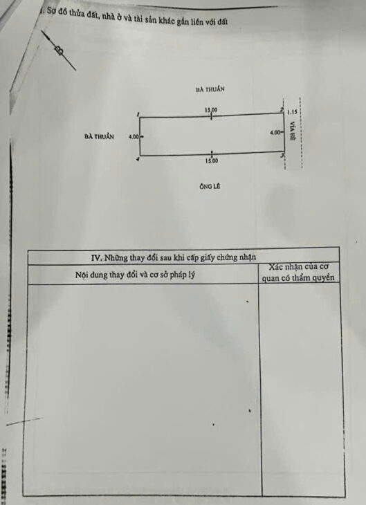 Bán nhà mặt ngõ tuyến 2 Thiên Lôi, 60m 4 tẩng, Giá 5.3 tỉ, gần Hoàng Huy