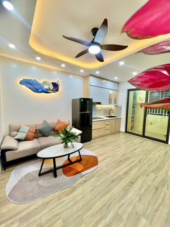 Bán căn hộ HH Linh Đàm, Q. Hoàng Mai, 46m2 x 2 ngủ, tầng thấp, full nội thất mới, Hỗ trợ vay bank