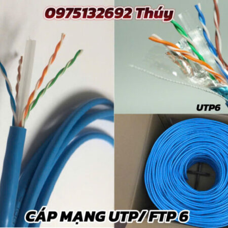Cáp mạng UTP Cat5e, UTP Cat6