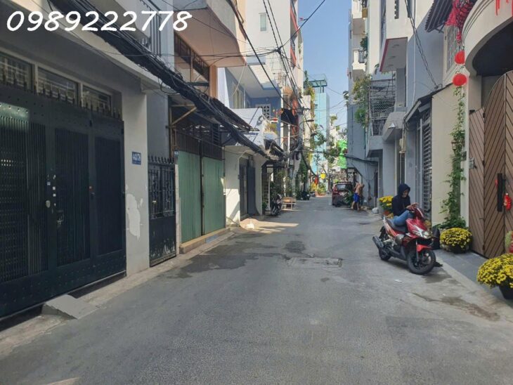 [#QUẬN_3]— P12- LÊ VĂN SỸ- HXH TRÁNH- DT 4.5/10×20- 2 MẶT HẺM LỢI THẾ- CÁCH MT 150M.