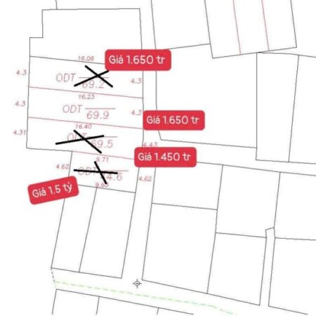 ???? em thừa 1 lô số 2 – giá cực mềm chỉ 1,65 tỷ ????