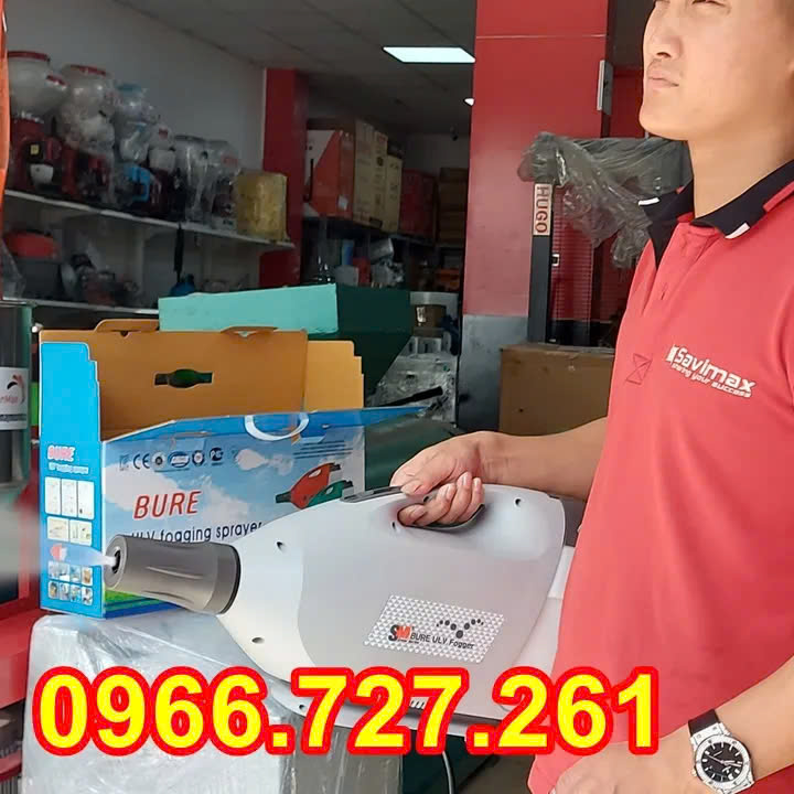 Máy phun sương ULV Bure phun khử trùng nhập khẩu từ Hàn Quốc