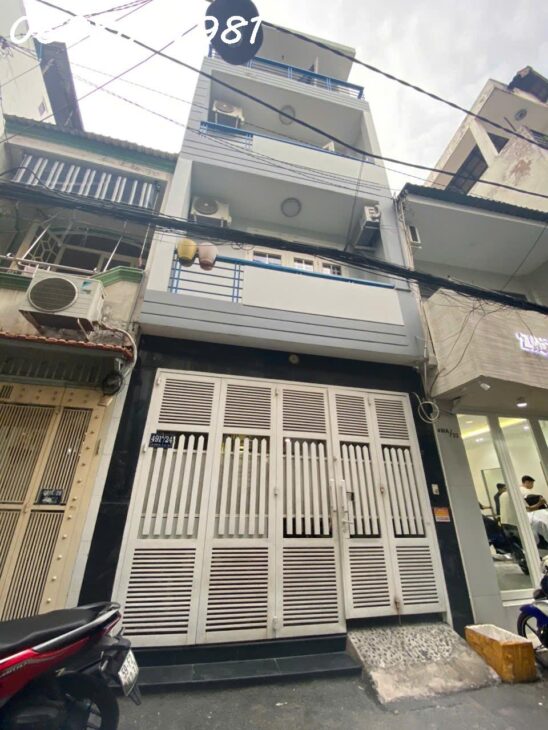 BÁN NHÀ SẴN KẾT CẤU HXH LÊ VĂN SỸ, P.12, Q.3 CHỈ 12.2 TỶ