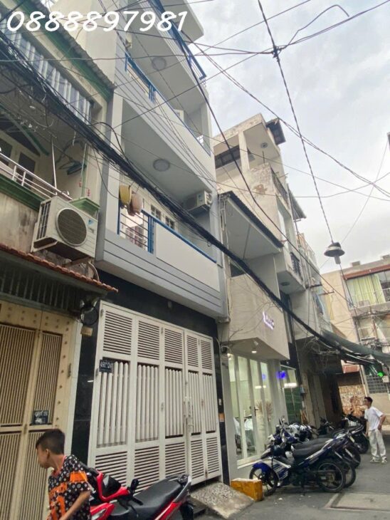 BÁN NHÀ SẴN KẾT CẤU HXH LÊ VĂN SỸ, P.12, Q.3 CHỈ 12.2 TỶ