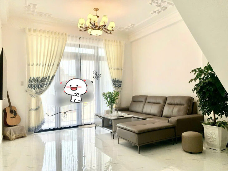 CHO THUÊ NHÀ NGUYÊN CĂN GẦN BỆNH VIỆN ĐA KHOA PHƯỜNG 6 ĐÀ LẠT, 5PN FULL NỘI THẤT, 16TR