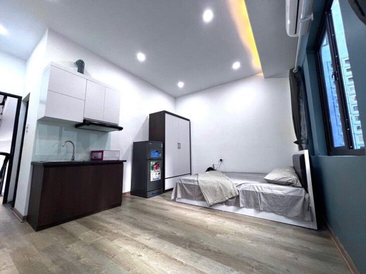 BÁN NHÀ CCMN, PHÁO ĐÀI LÁNG-LÔ GÓC 3 THOÁNG-DT 57M2-5 TẦNG: GIÁ CHỈ 12 TỶ