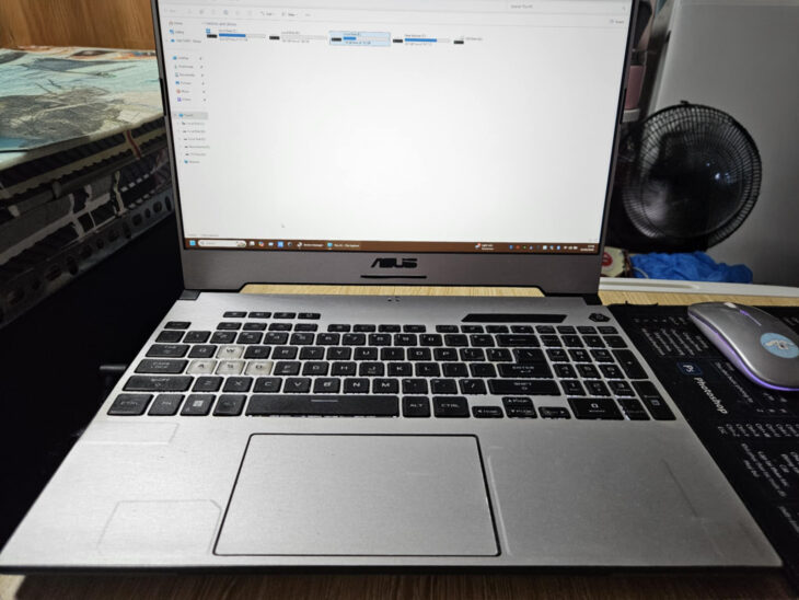 Do đổi máy cần gả em Asus tuf dash f15 về nhà mới