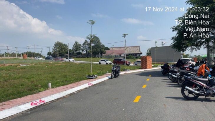 Đất sổ hồng full thổ cư trong khu dân cư Sơn Tiên sổ riêng 82m2 rất đẹp đường nhựa to