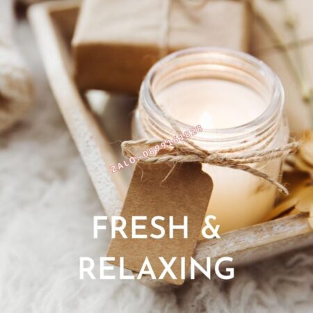 NẾN THƠM THIÊN NHIÊN BISPOL 120g, DECOR TRANG TRÍ, THƠM PHÒNG, HỖ TRỢ KHỬ MÙI, NHẬP KHẨU CHÂU ÂU