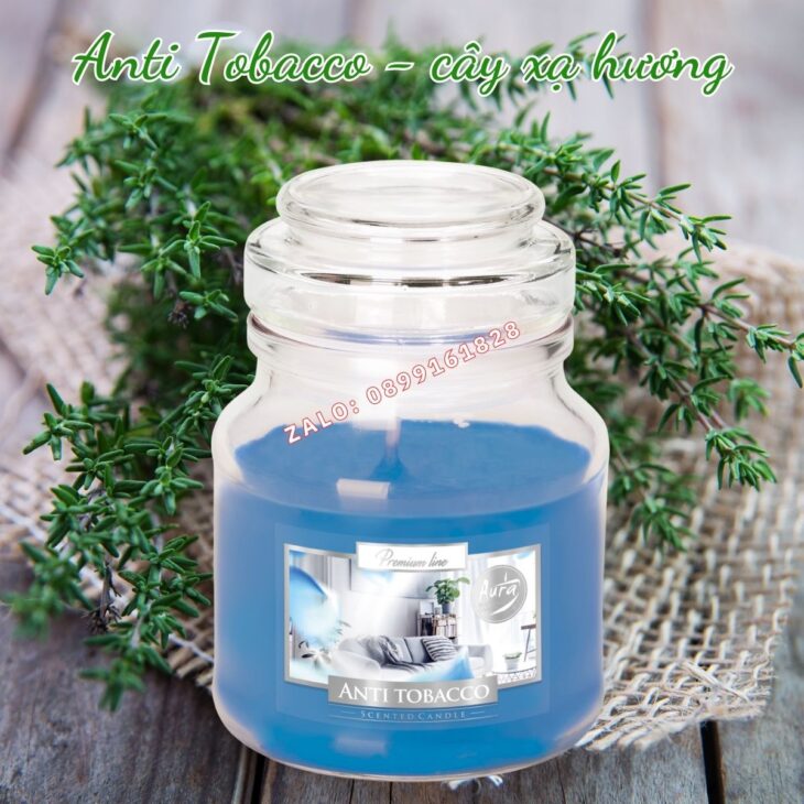 NẾN THƠM THIÊN NHIÊN BISPOL 120g, DECOR TRANG TRÍ, THƠM PHÒNG, HỖ TRỢ KHỬ MÙI, NHẬP KHẨU CHÂU ÂU