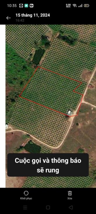 Bán Đất BÌNH THUẬN – XUÂN ĐIỀN HÀM HIỆP – 5.322,6M² – 350TR/S – 0386764205