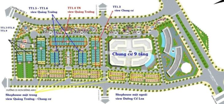 BÁN CĂN LIỀN KỀ 70M2 DỰ ÁN CALYX 319 BỘ QUỐC PHÒNG – VIEW QUẢNG TRƯỜNG CHỈ 10.X TỶ