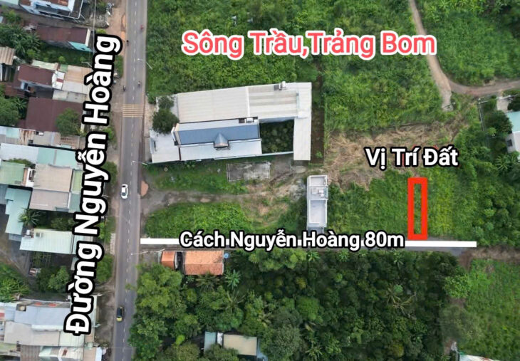 ???? CHỈ 850 TRIỆU – đất xã Trảng Bom, Đồng Nai, 100m2