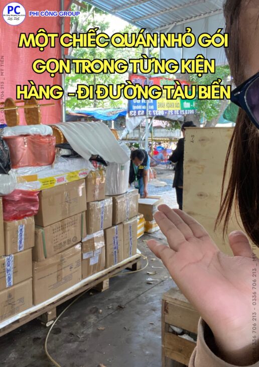 ️ GỬI ĐỒ DÙNG QUÁN–BÀN GHẾ–MÁY MÓC ĐI ÚC BẰNG TÀU BIỂN
