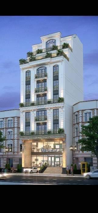 Bán Tòa Building Mặt Phố Đại Cồ Việt 195m/ 9Tầng Thang máy, MT 7m chỉ 154 Tỷ