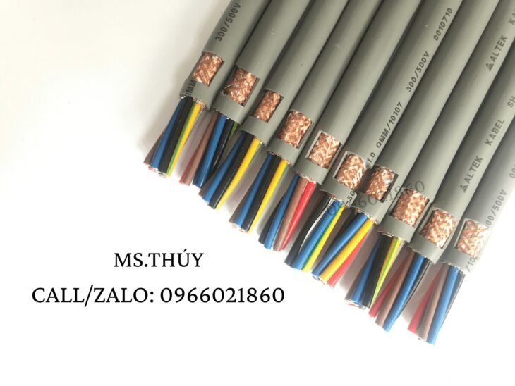 Cáp điều khiển Altek kabel nhiều lõi CU/PVC/PVC