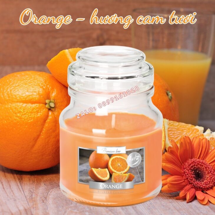 NẾN THƠM THIÊN NHIÊN BISPOL 120g, DECOR TRANG TRÍ, THƠM PHÒNG, HỖ TRỢ KHỬ MÙI, NHẬP KHẨU CHÂU ÂU