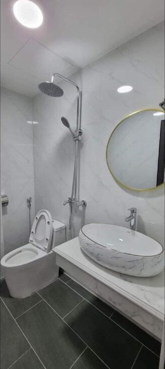 Nhà mặt đường Thanh Đàm 51m x6T, thang máy, kinh doanh đỉnh. Giá 17.4 tỷ