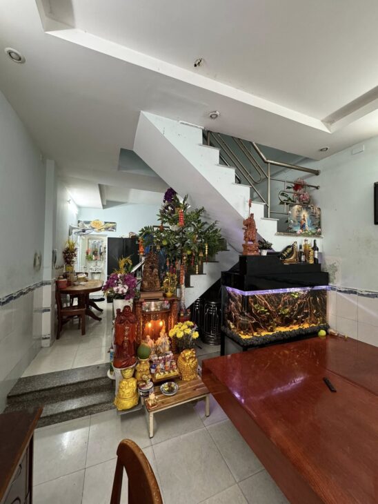 Bán nhà 60/ đường số 4 – Gò Xoài. Bình hưng hoà A. Q BTDT: 4 x 16. 1 lầu 2PN+1P thờ + ST Giá: 5.5