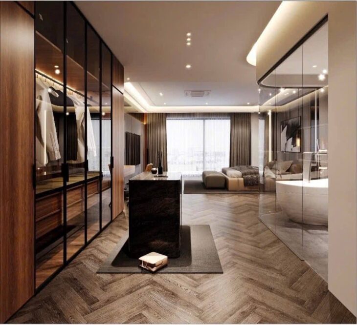 BÁN NHÀ LÔ GÓC – PHỐ ĐÀM QUANG TRUNG – LONG BIÊN – 6 TẦNG THANG MÁY – 12 TỶ