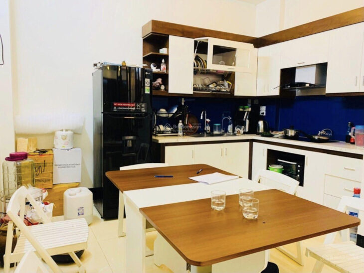 Nhà Đại Từ, DT 50m2 xây 5 tầng, giá 7.7 tỷ, mới, ở luôn, ngõ thoáng, gần đường, SĐCC