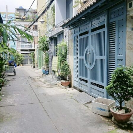 NHÀ MỚI HXH – CÁCH CHỢ PHẠM VĂN HAI 300M – 4 TẦNG. SỔ ĐẸP, CHỈ 6.X T.Ỷ