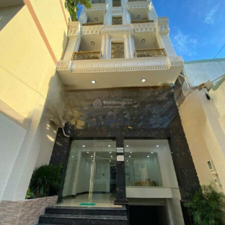 Bán toà căn hộ dịch vụ, 6 tầng, có hầm, 27 phòng, 120 tr/tháng, 29.9 tỷ, ngay KCX Tân Thuận