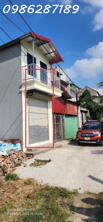 BÁN LÔ ĐẤT 88,1M² TẶNG NHÀ 2 TẦNG SẴN Ở – TẠI THỊ TRẤN THỨA – LƯƠNG TÀI – BẮC NINH