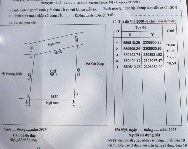BÁN ĐẤT GẦN TRƯỜNG MẦM NON HOA TRẠNG NGUYÊN 91,9m2 ;98,4m2; 104,8m2 full thổ cư