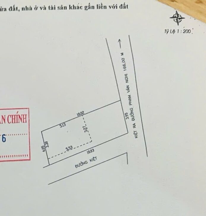 HÀNG HIẾM! Lô góc 2 mặt kiệt Phạm Văn Nghị,Thanh Khê – Thu Nhập 7.5 Triệu – Giá 2.6 Tỷ