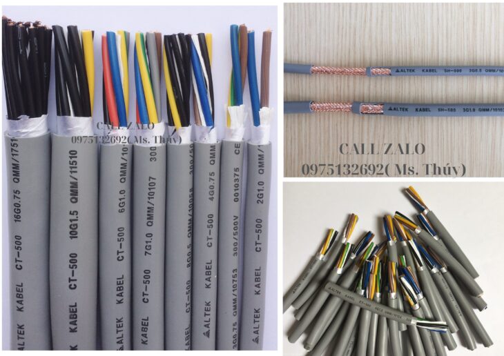 Cáp điều khiển Altek kabel nhiều lõi CU/PVC/PVC