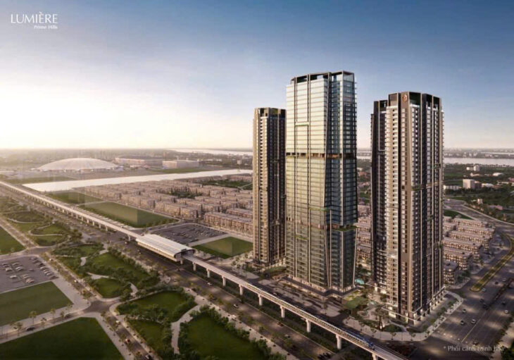 Chung C/-Cao Cấp Lumiere Prime Hills -MASTERI – Tòa 5 Sao Đẳng Cấp Nhất Vinhomes Global Gate Cổ