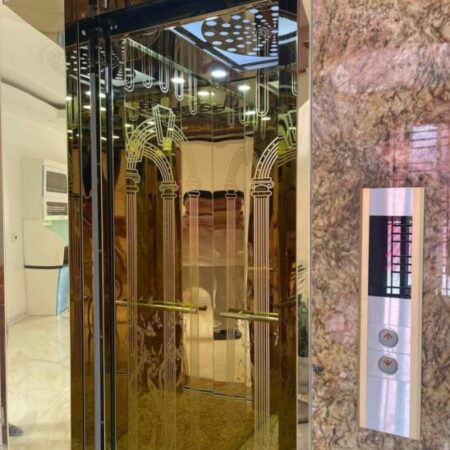 Cho thuê Nhà căn góc, mới, Thái Thịnh, thang máy; vỉa hè 103m2* 4T- 31 Tr