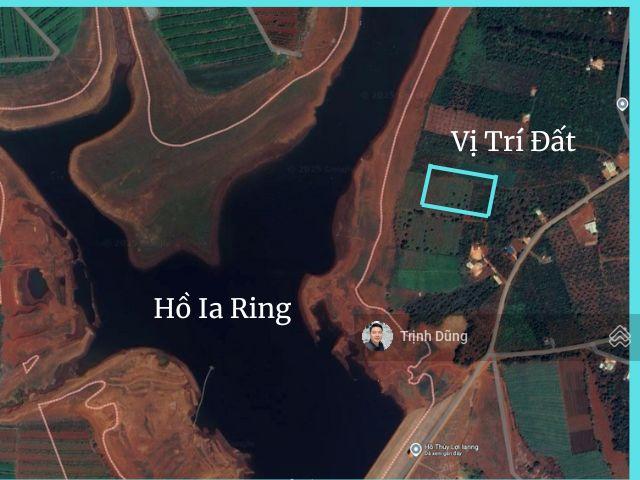 GĐ định cư nước ngoài muốn bán lô view hồ Ia Ring, Chư Sê, Gia Lai. Diện tích 7097m2, MT 43m