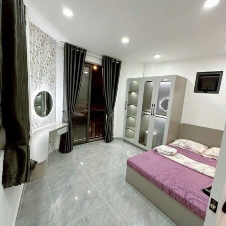 Giá 5.29 tỷ – Nhà 39m2 x 5 tầng BTCT lô góc 3 mặt hẻm, Xô Viết Nghệ Tĩnh, Phường 25 Bình Thạnh