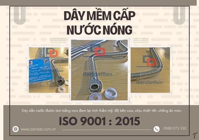 Dây mềm cấp nước ren trong, ống mềm dẫn nước inox, ống mềm inox dẫn nước vòi chậu