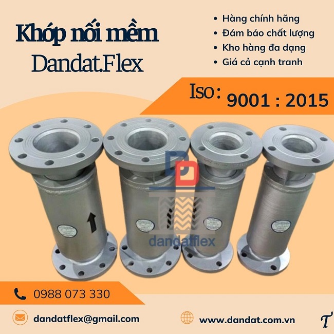 Khớp nối mềm nối ren, khớp nối chống rung inox, khớp nối mềm kết nối ren trong, khớp nối giảm chấn