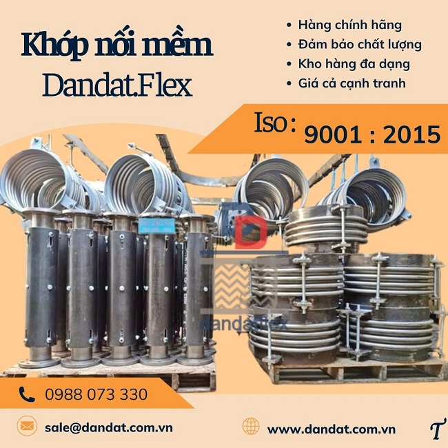 Khớp nối kim loại nối bích, khớp nối mềm kết nối mặt bích, khớp nối mềm cho đường ống dẫn nước