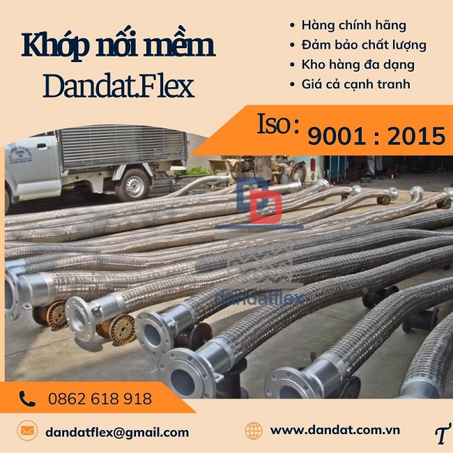 Khớp nối mềm nối ren, khớp nối chống rung inox, khớp nối mềm kết nối ren trong, khớp nối giảm chấn