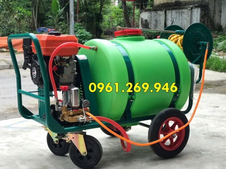 Máy phun thuốc công nghiệp thùng phuy 160L – Turbo 6.5HP