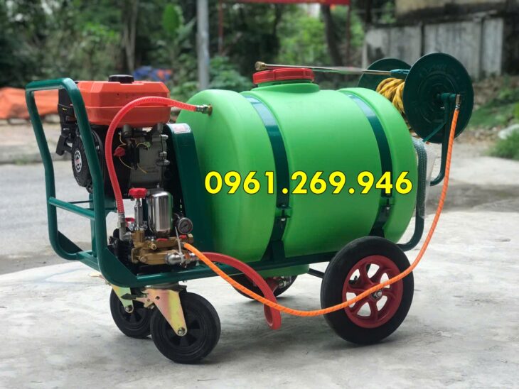 Máy phun thuốc công nghiệp thùng phuy 160L – Turbo 6.5HP