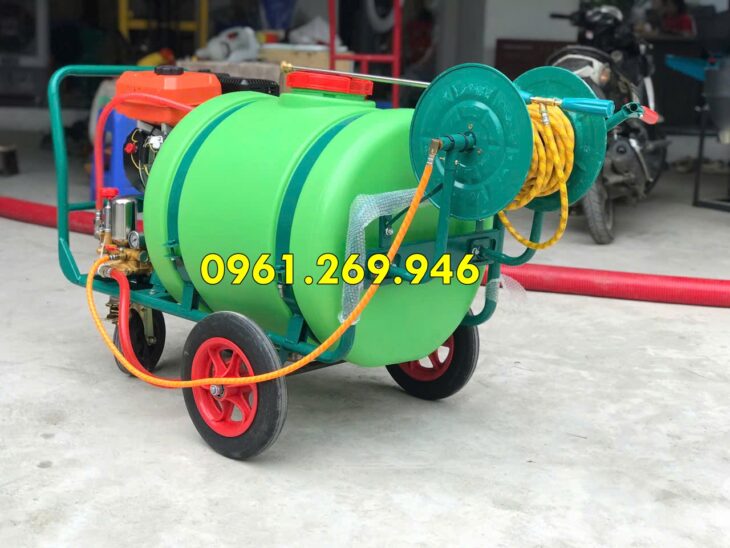 Máy phun thuốc công nghiệp thùng phuy 160L – Turbo 6.5HP