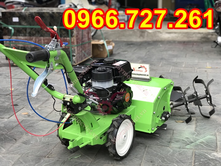 Máy xới đất , cắt cỏ trục băm chạy xăng đa năng